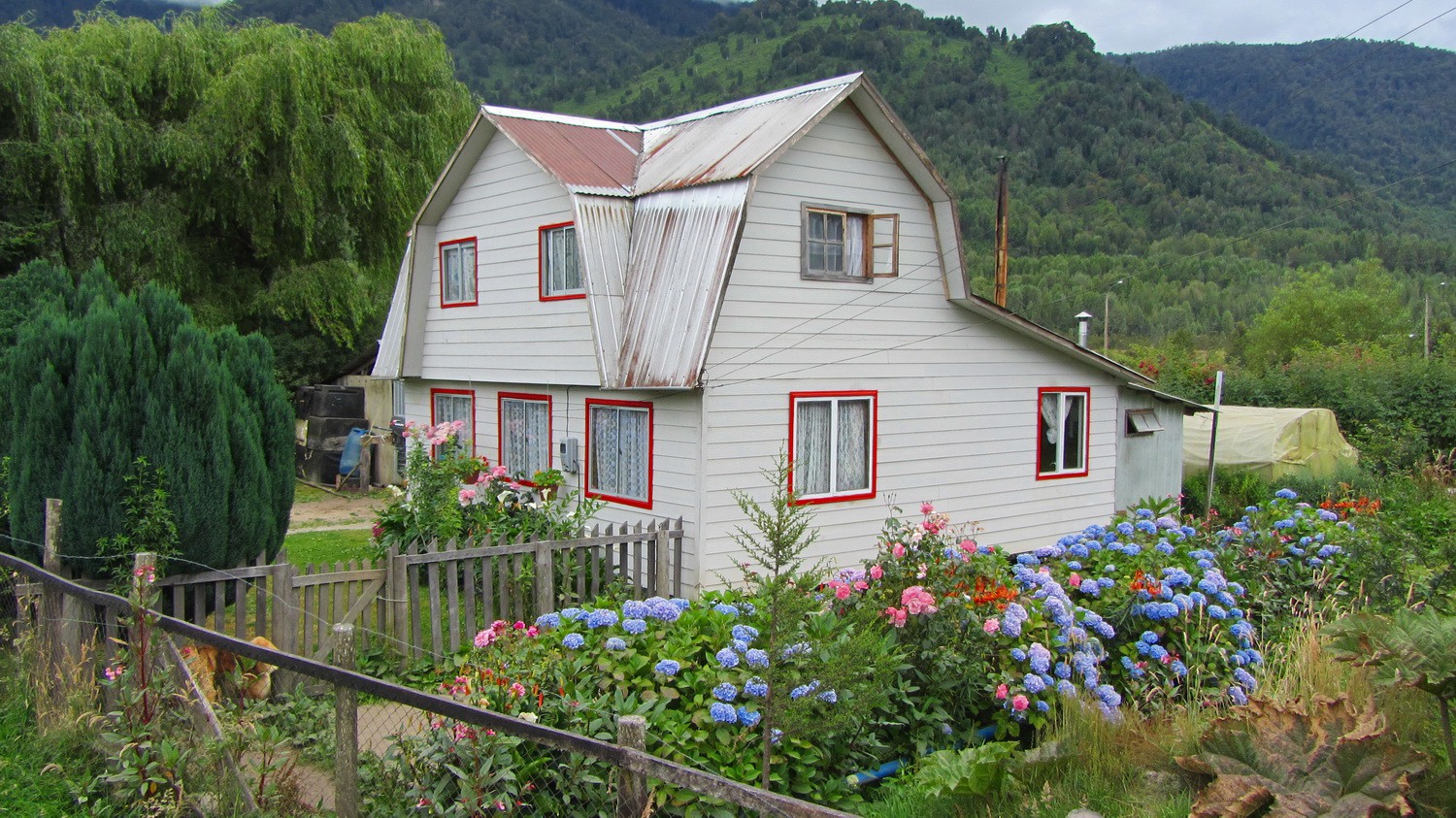Old German style house in Puyuhuapi